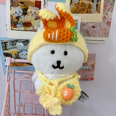 Doll Wardrobe | Carrot Set | Plush Outfit ( For 10-13 cm Mascot )