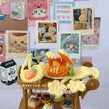 Doll Wardrobe | Carrot Set | Plush Outfit ( For 10-13 cm Mascot )