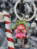 WAKUKU | Santa Cutie in Pink | Christmas Limited Hangtag Mascot