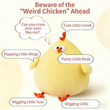 DunDun Chicken | Chubby Chicken Plush Toy XXXL (46cm)
