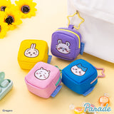 Chiikawa | Embroidered Square Mini Pouch with Carabiner