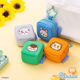 Chiikawa | Embroidered Square Mini Pouch with Carabiner