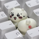 Chiikawa Resin-dipped Keycap | Look at my back Please