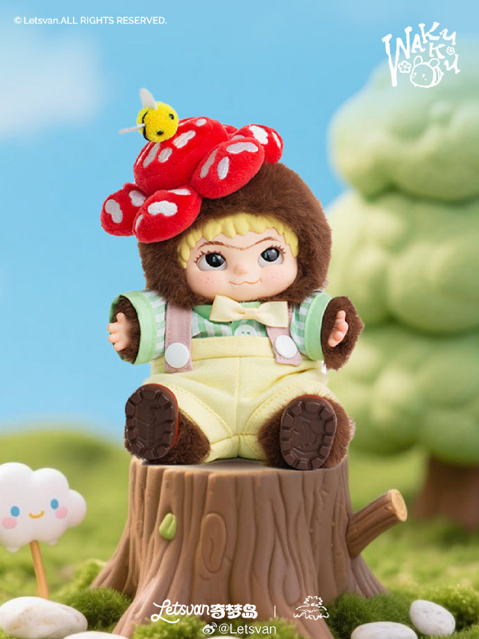 Wakuku |  Limited Hangtag Series | Mr. Flower Mascot