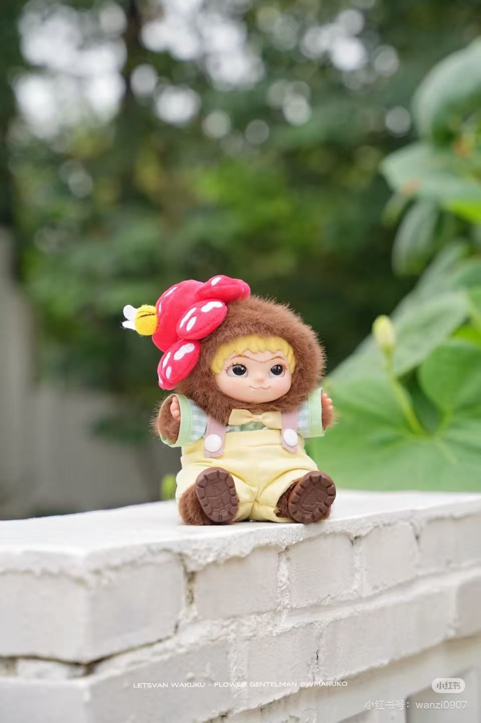 Wakuku |  Limited Hangtag Series | Mr. Flower Mascot