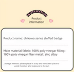 Chiikawa x Miniso | Plush Badge