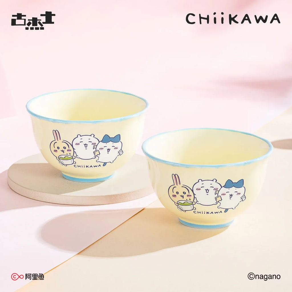Chiikawa | Cute Ceramic Rice Bowl with Lace Edge for Kids