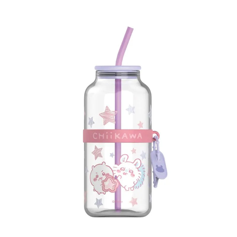 Chiikawa | Glass Bottle With Straw