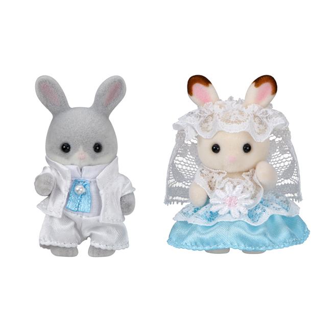 Sylvanian Families | Baby Pair Set Lovely Wedding | Plush Toy Set