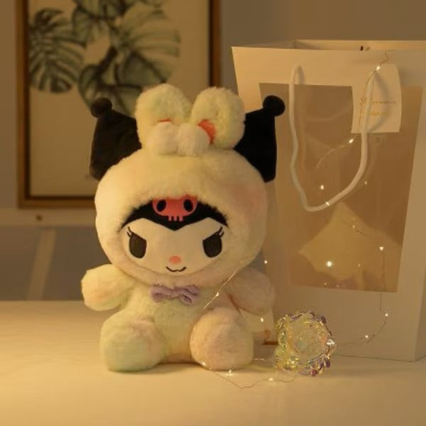 Sanrio | Korean Limited | Sanrio Friends Gradient LED Light Hologram Rose Plush Toy