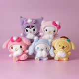 Sanrio | Korean Limited | Sanrio Bag Hook Costume Plush Mascot Holder