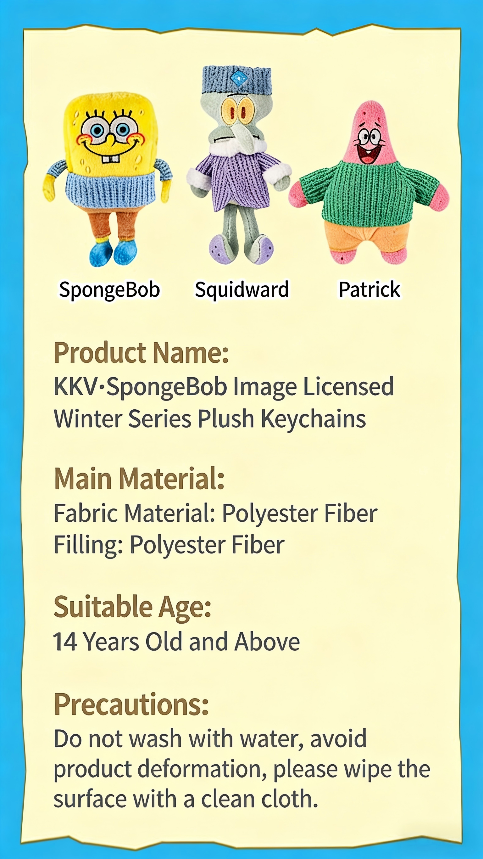 SpongeBob SquarePants | Winter Series | Plush Mascot