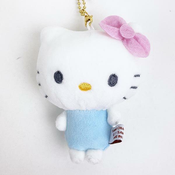 Sanrio | Hello Kitty & Mimmy Nikoichi Plush Keychain