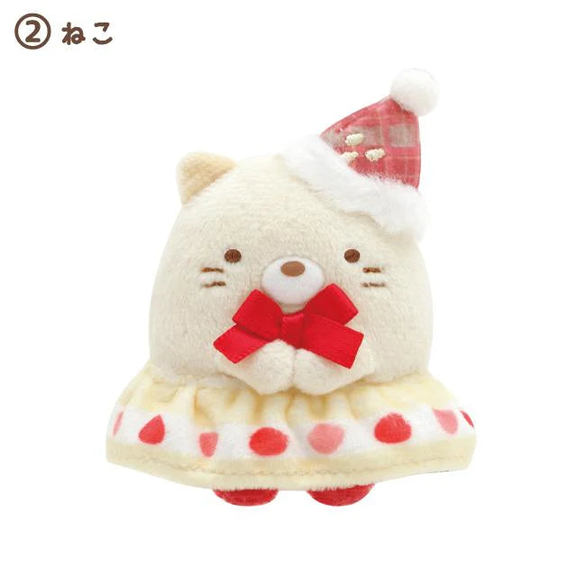 Sumikko Gurashi | Strawberry Christmas | Tenori Plush Mascot Hodler (SS)