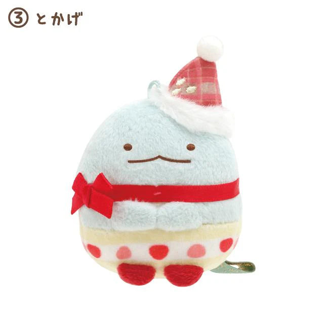 Sumikko Gurashi | Strawberry Christmas | Tenori Plush Mascot Hodler (SS)