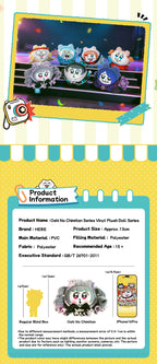 Here x Chimitan | Oshi No Chimitan Series | Vinyl Plush Doll Blind Box