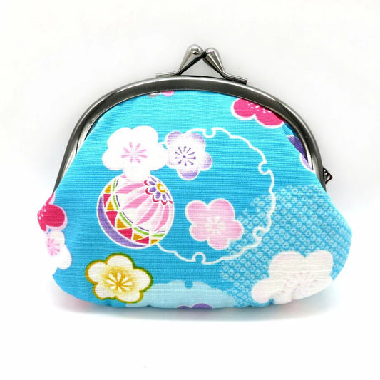 Sanrio | Hello Kitty ’Plum Blossom and Wind Double Pearl Button Coin' Purse