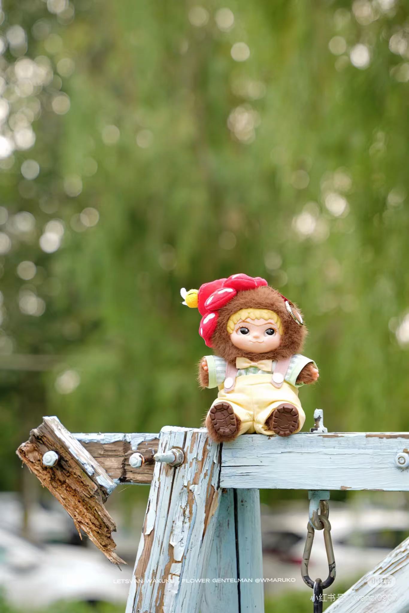 Wakuku |  Limited Hangtag Series | Mr. Flower Mascot