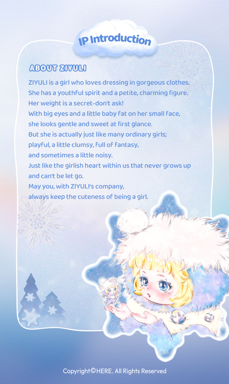 ZIYULI | Cloudland Dreams Series | Vinyl Plush Doll