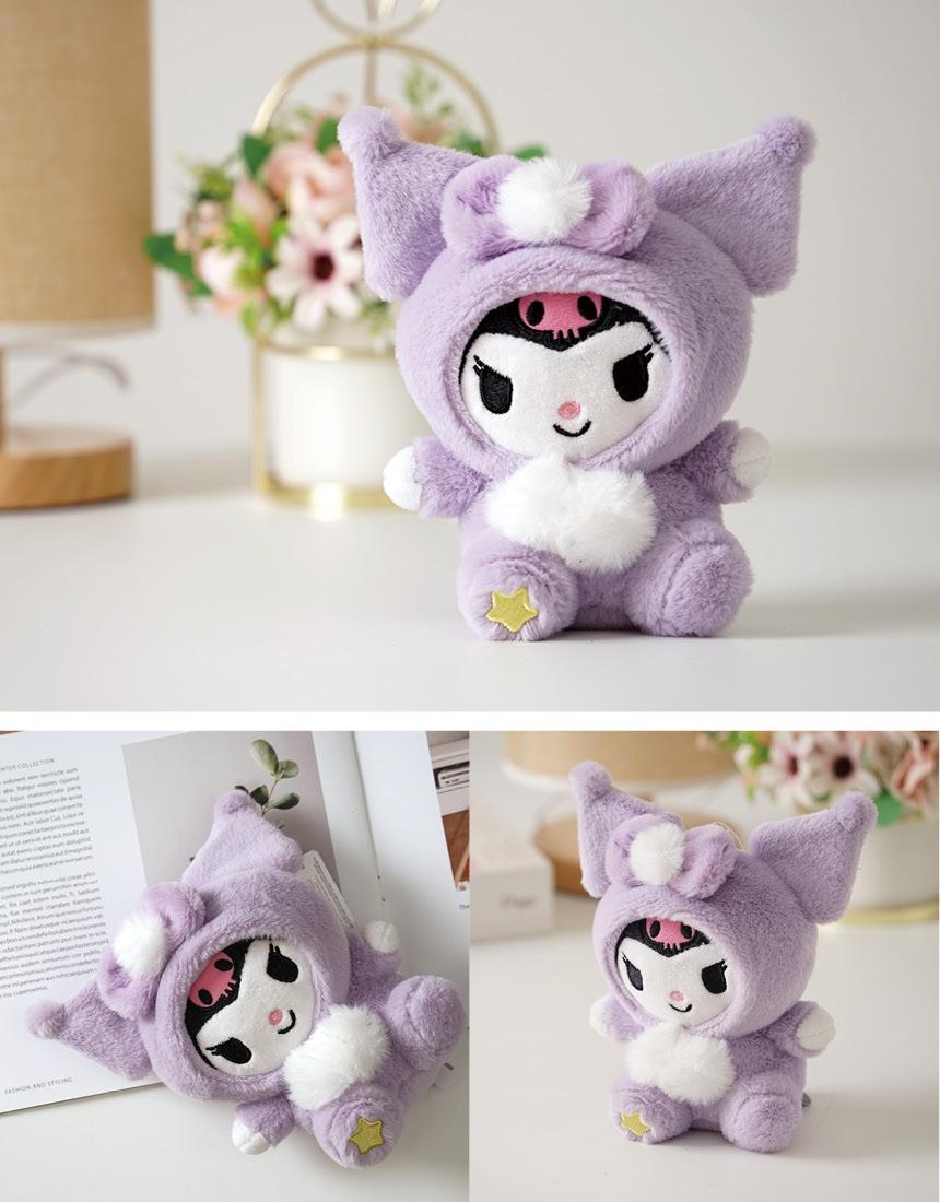 Sanrio | Korean Limited | Sanrio Bag Hook Costume Plush Mascot Holder