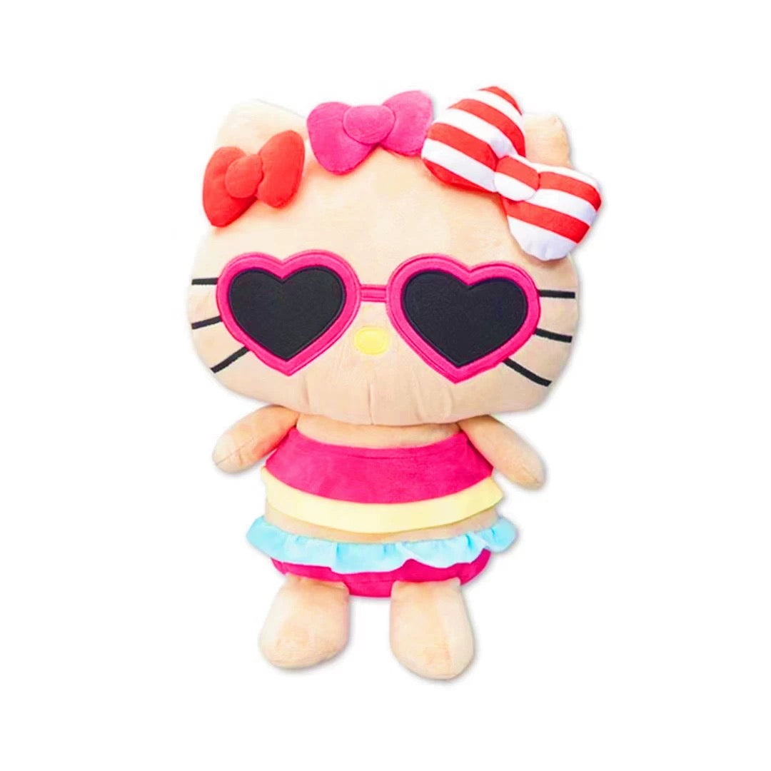 Sanrio | Hello Kitty 50th Anniversary: Summer Limited | Hello Kitty Plush Toy L (30cm): Sunglass