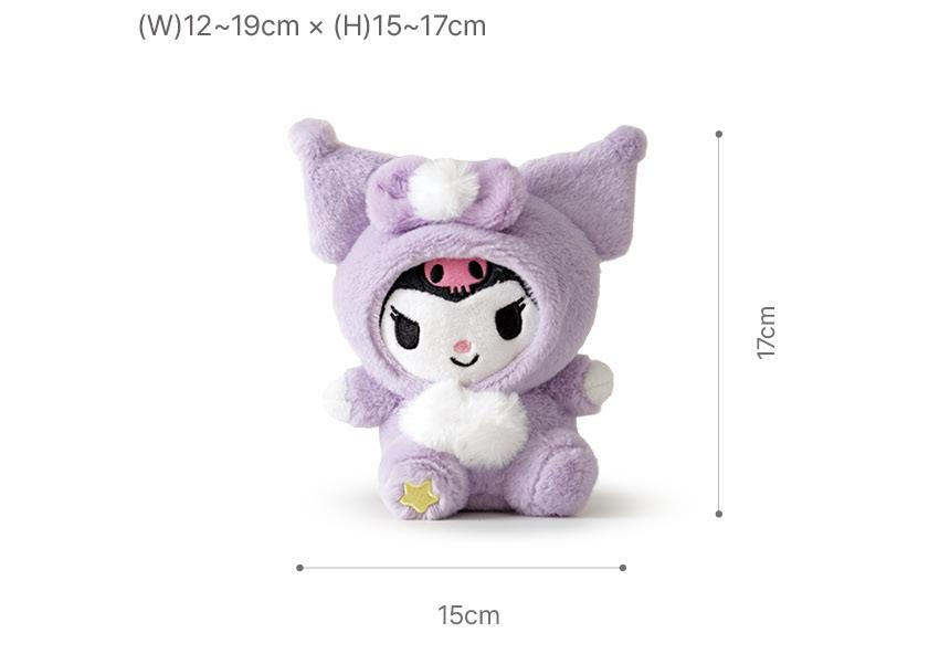 Sanrio | Korean Limited | Sanrio Bag Hook Costume Plush Mascot Holder