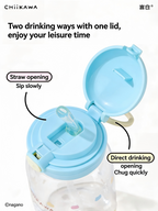 Chiikawa | Double-Drink Plastic Straw Cup