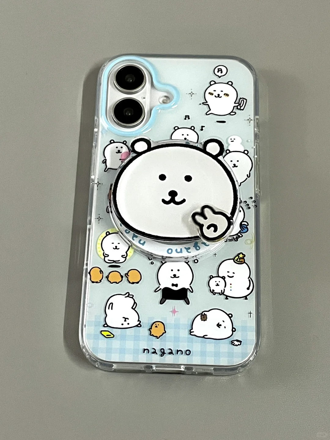 Nagaon Bear Spinning Hands Phone Case