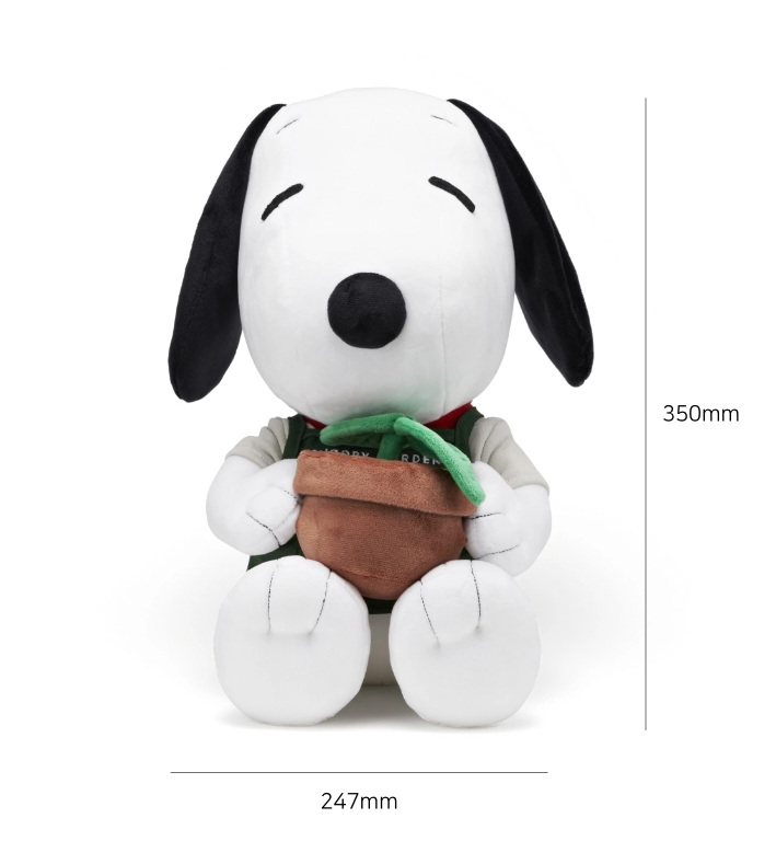 Snoopy | Snoopy Garden | Snoopy Plush Toy L (35cm): Gardner