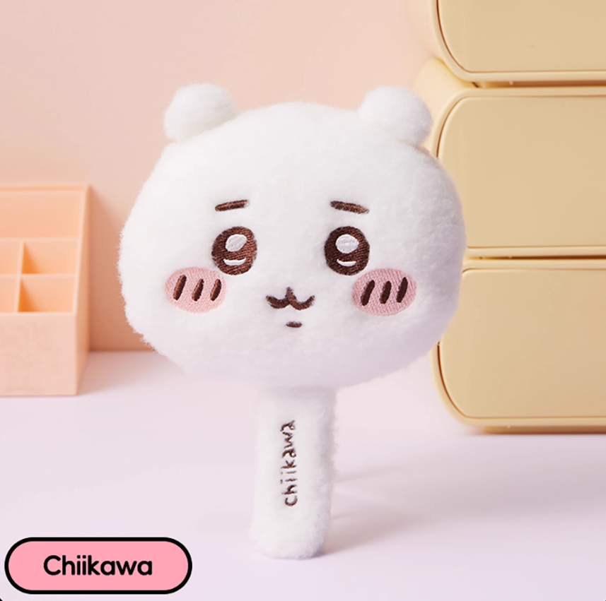 Chiikawa | Plush Handheld Portable Makeup Mirror Secondary image