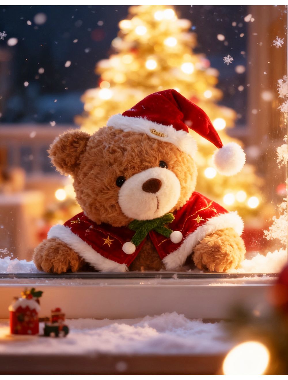 TGP | Christmas Tree Plush with Hidden Lamb/Bear Plush Toy XL(40cm)