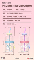 Chiikawa | Glass Bottle With Straw