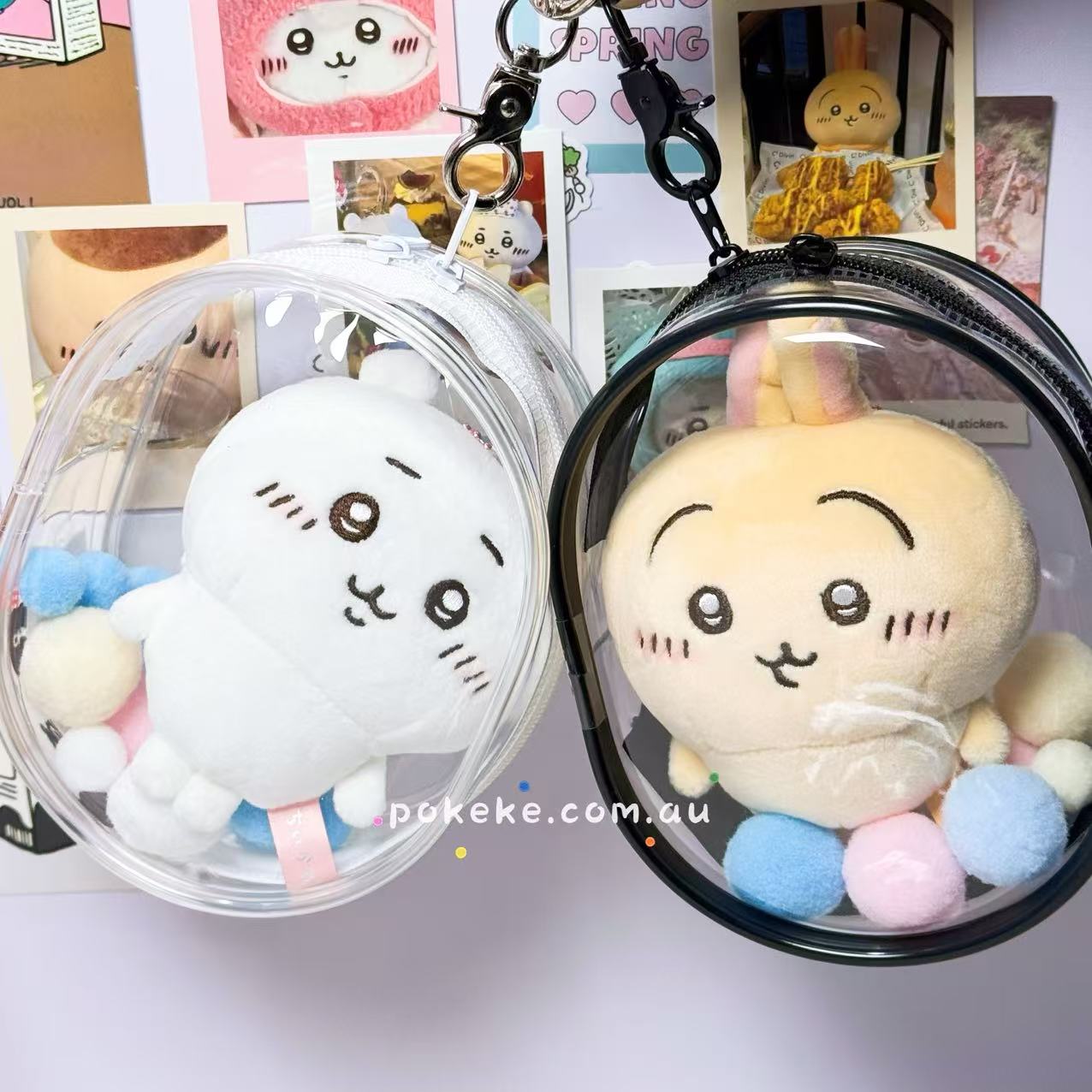 Doll Pouch | Round-Shaped Clear Doll Bag (10cm)