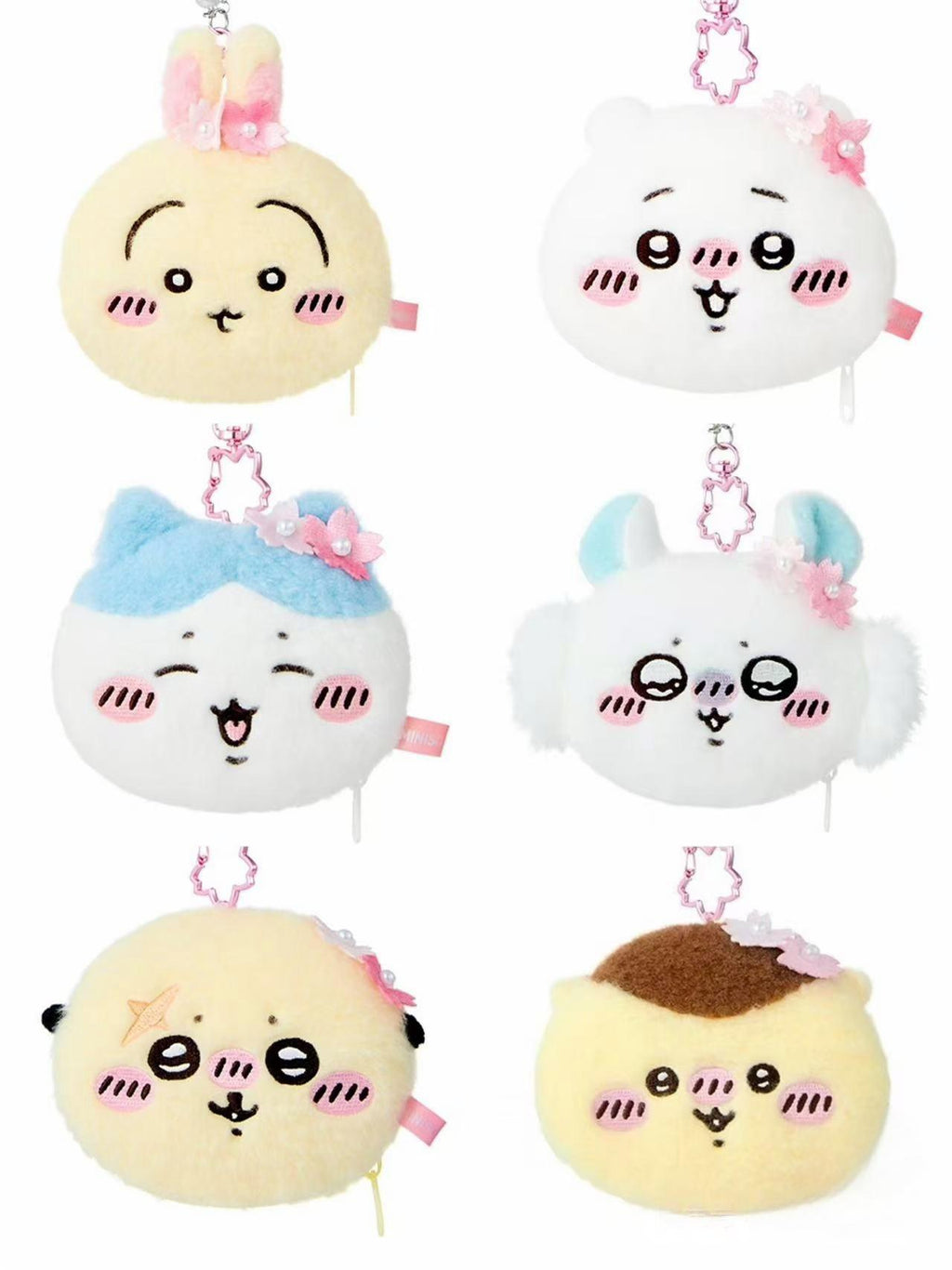 Chiikawa x Miniso | Sakura Season | Mascot / Badge