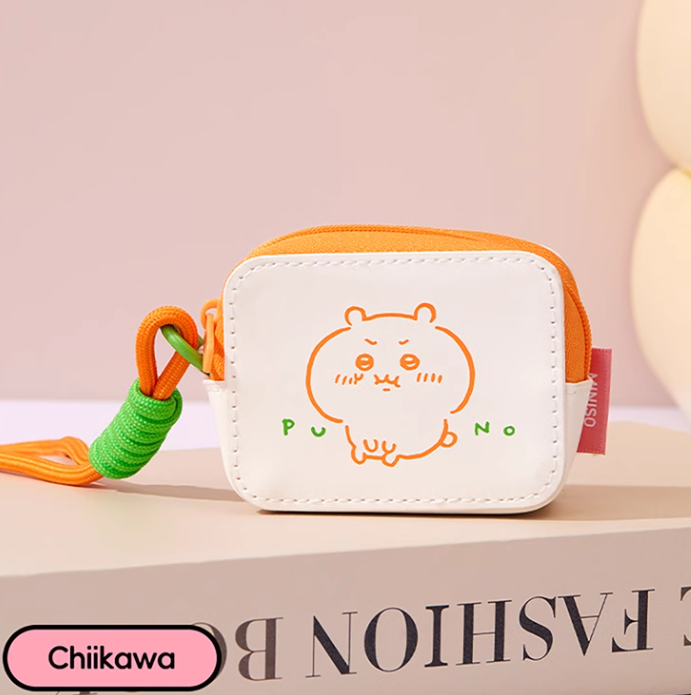 Chiikawa x Miniso | Leather Headphone Pouch