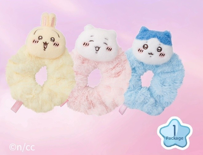 Chiikawa x Miniso |  Fuzzy Hair Band メイン画像