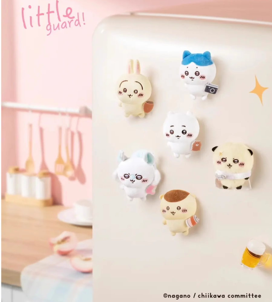 Chiikawa | Little Guardians | Plush Fridge Magnets Secondary image