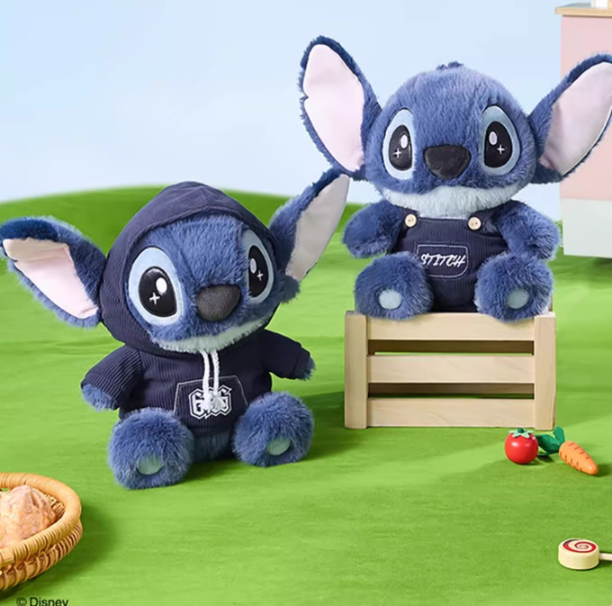 Disney | Hoodie Stitch Plush Toy L (40cm) Main image