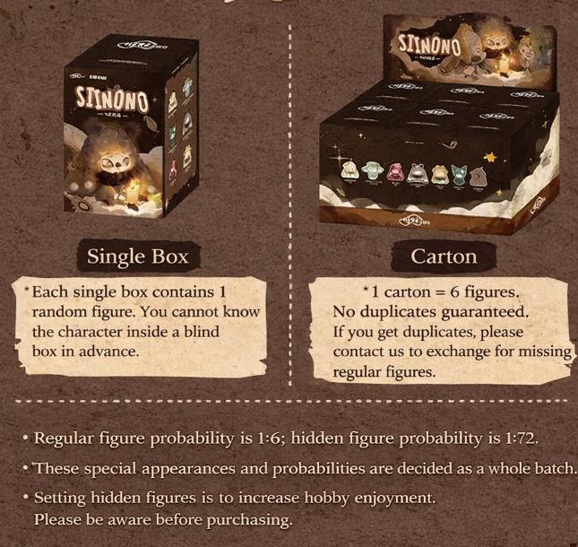 Siinono | 2.0 Whispering | Mascot Blind Box