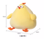 DunDun Chicken | Chubby Chicken Plush Toy XXXL (46cm)