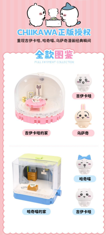Chiikawa | Chiikawa's Home | Building Toy