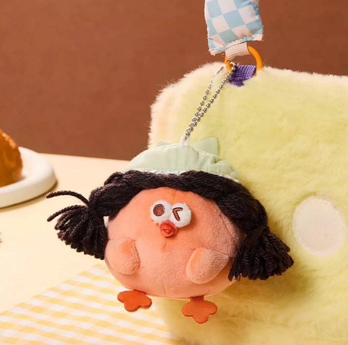 Dundun Chicken | Sweetheart Bakery | 3-Piece Keychain Set