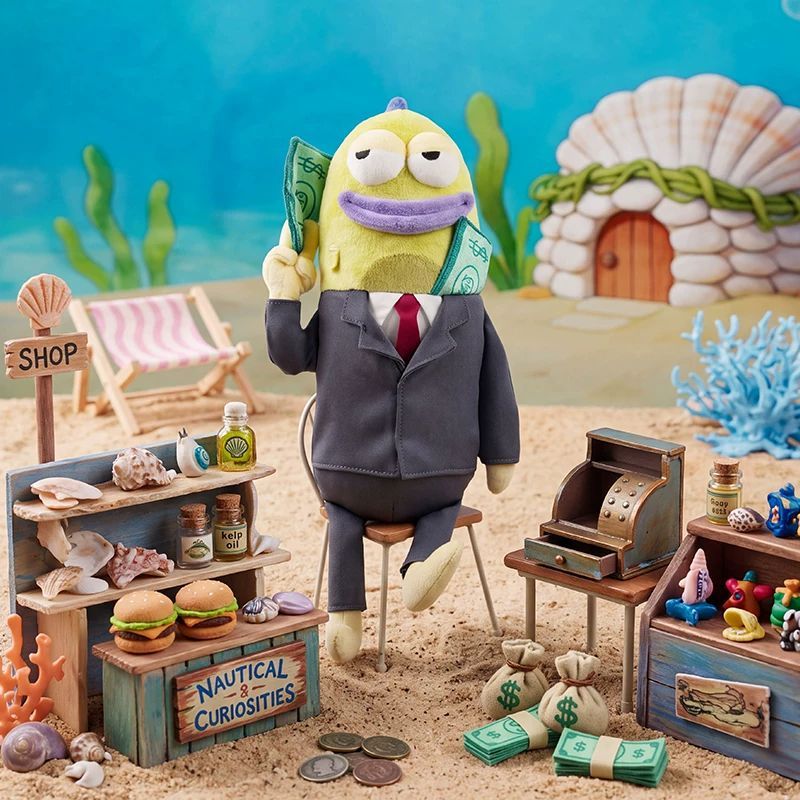 Bikini Bottom Resident Money Fish Plush Toy