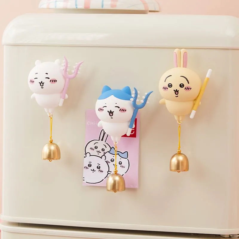 Chiikawa x Miniso | Magnetic Wobble Bell Ornament Main image