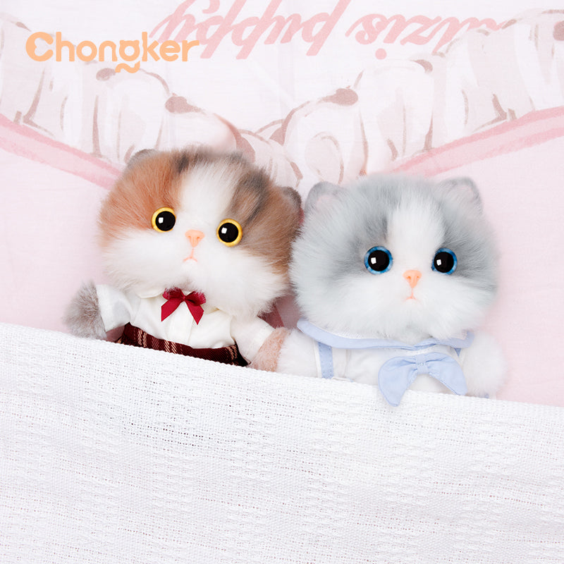 Chongker | Handmade Realistic Plush | Cat Mascot / Charm