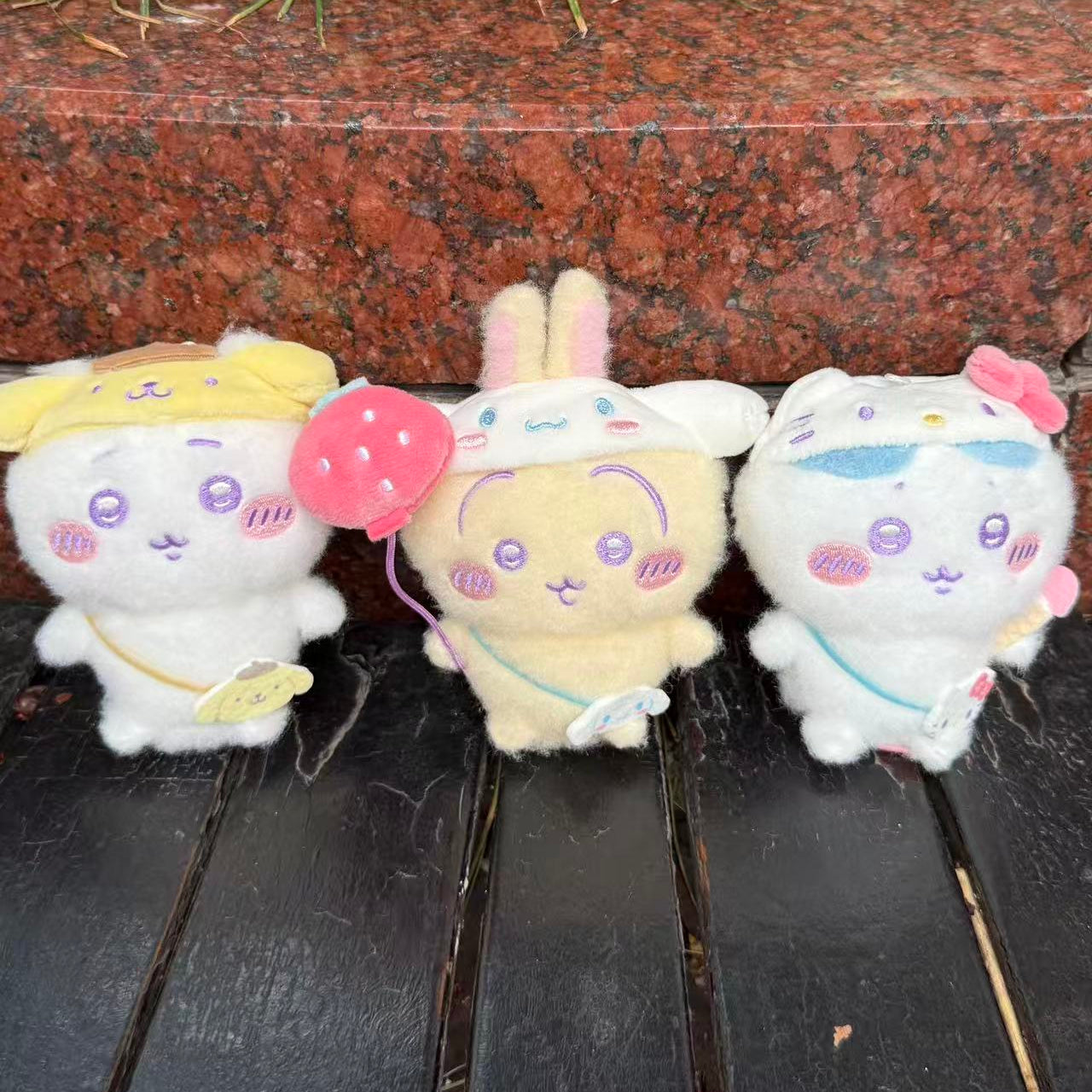 Chiikawa × Sanrio Characters | Plush Mascot
