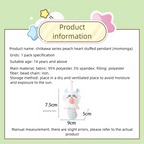 Chiikawa x Miniso | Heart-Shaped Plush Mascot