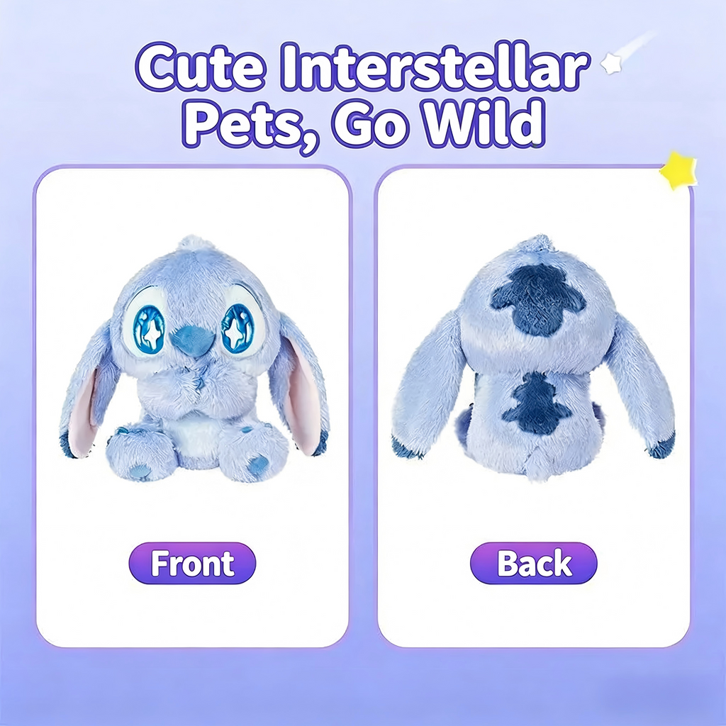 Stitch | Size 10 Scented Sitting Plush Toy M (25cm)