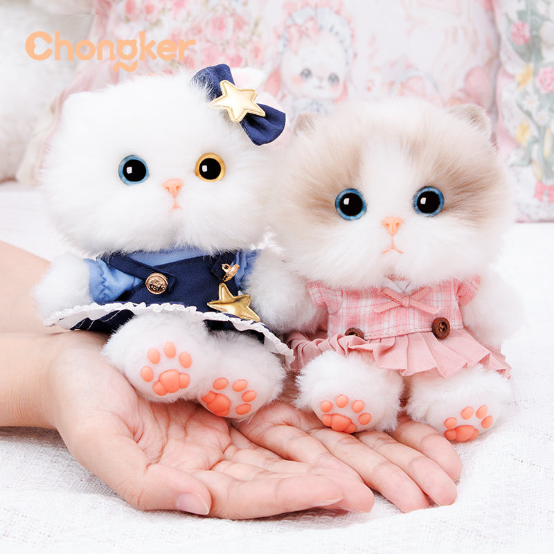 Chongker | Handmade Realistic Plush | Cat Mascot / Charm
