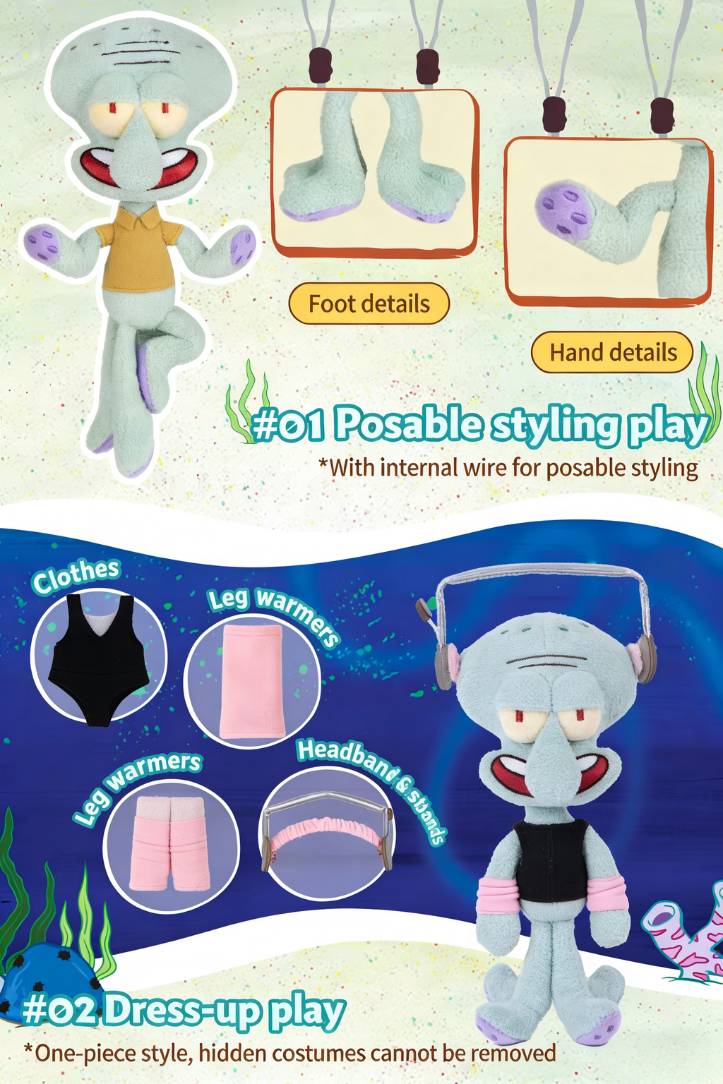 SpongeBob SquarePants | Squidward's Daily Life Series | Plush Blind Box